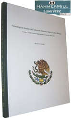 Eagleknight.com Genealogy books for sale:               Cadereyta Jimenez Baptism Book Library Edition Eagleknight.com Genealogy books for sale:               Cadereyta Jimenez Baptism Book Library Edition